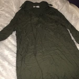 Nordstrom brand, lace up flow dress